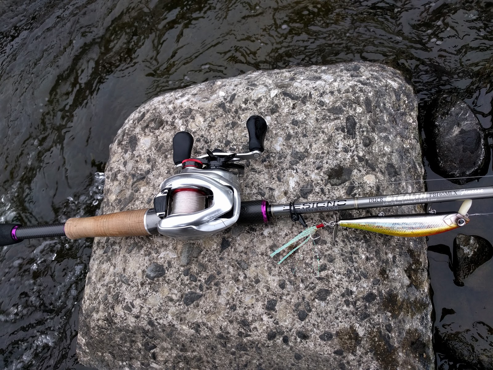 DESIGNO STEALTH DS6 SJ61ULR バスロッド DESIGNO STEALTH DS6 SJ61ULR