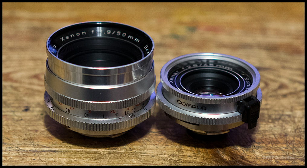 Lens Bubbles: Schneider-Kreuznach Xenar 45mm f2.8 DKL