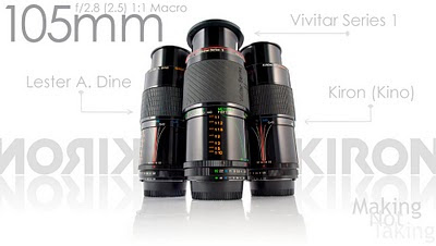 Making Not Taking: 105mm Kiron Iterations