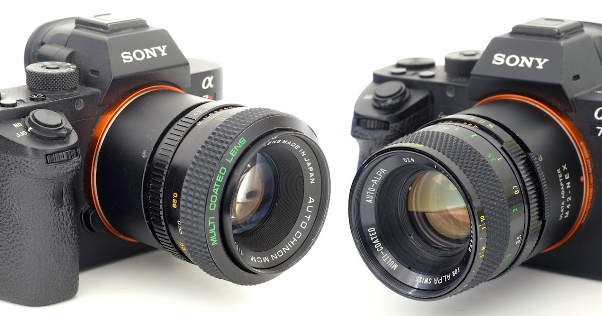 M42 MOUNT SPIRAL: Auto Chinon MCM Multi-coated Macro 55mm f1.7 vs