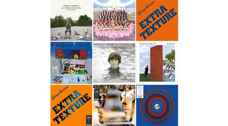 ジョージ・ハリスン、新装版7タイトル（10形態）CD・LP 5月9日発売