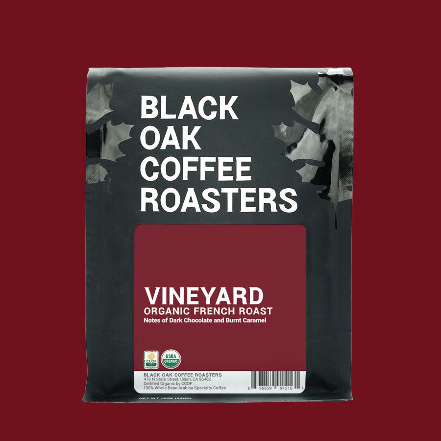Vineyard - Certified Organic French Roast - Award Winning Coffee