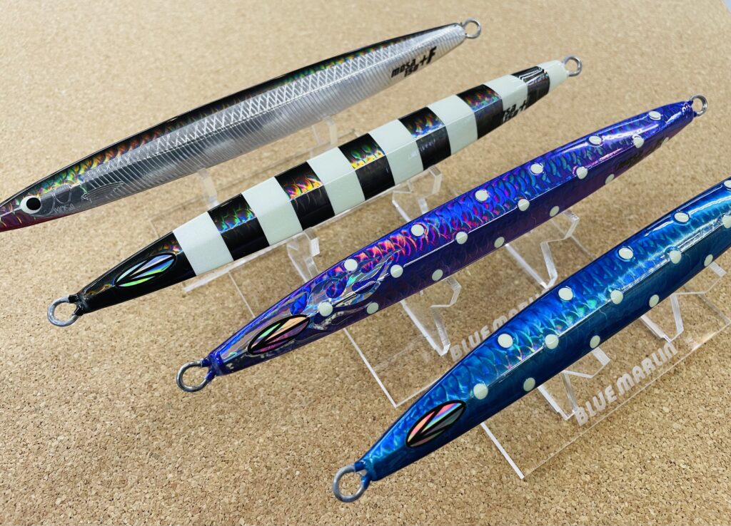 サクラマスジギングで超絶大人気！Sammys 猛者+F/猛者/無双各種入荷