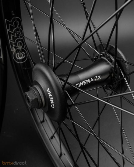 Cinema ZX Front Wheel - Black ⋆ BMX DIRECT