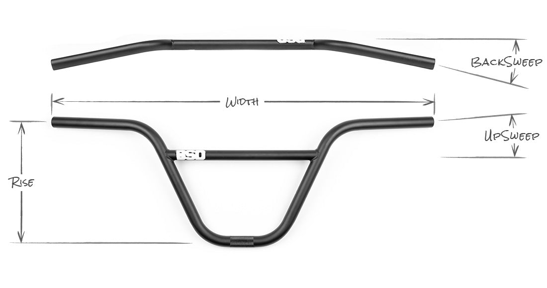 BSD FREEDOM BARS - Kriss Kyle signature BMX handlebar – BSD BMX