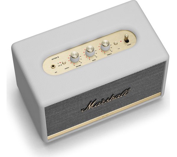 MARSHALL Acton II Bluetooth Speaker - White - S10219551@DSG