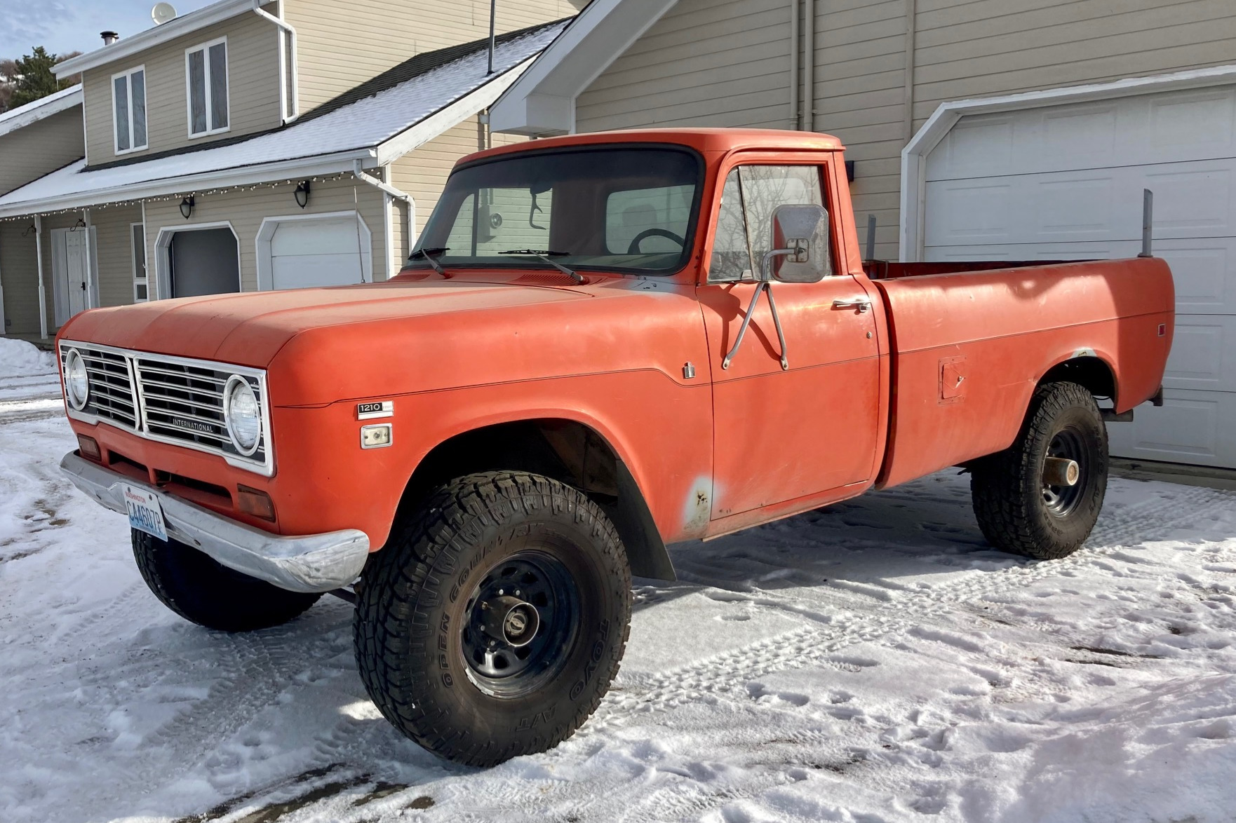 No Reserve: 1973 International Harvester 1210 4x4 Project for sale