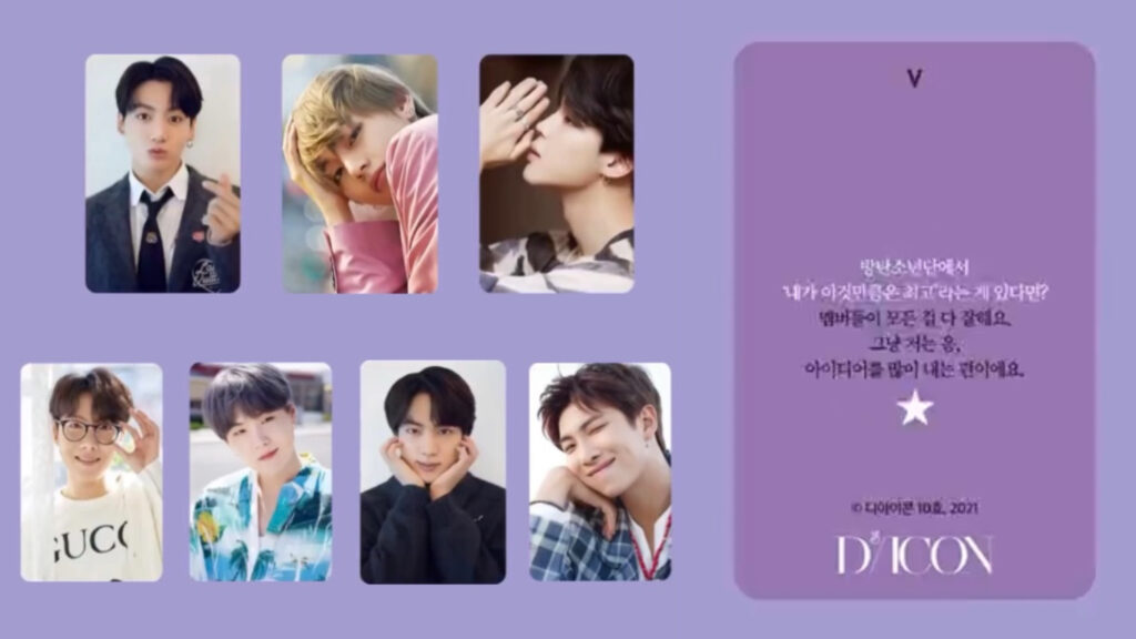 BTS 101枚のフォトカードセット「Dicon PHOTOCARD101 BTS JAPAN