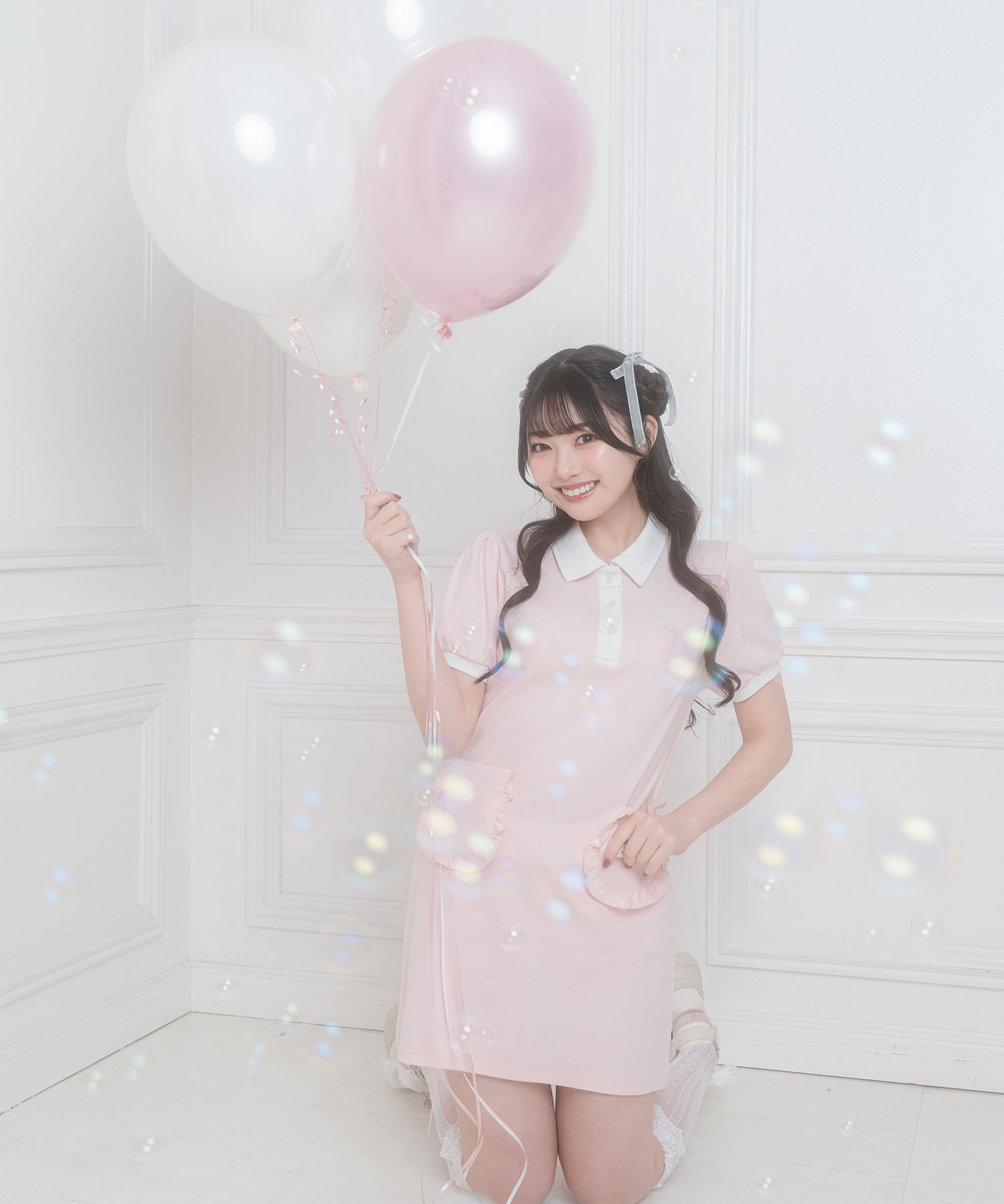 フリルポケットポロワンピース – BUNNY APARTMENT