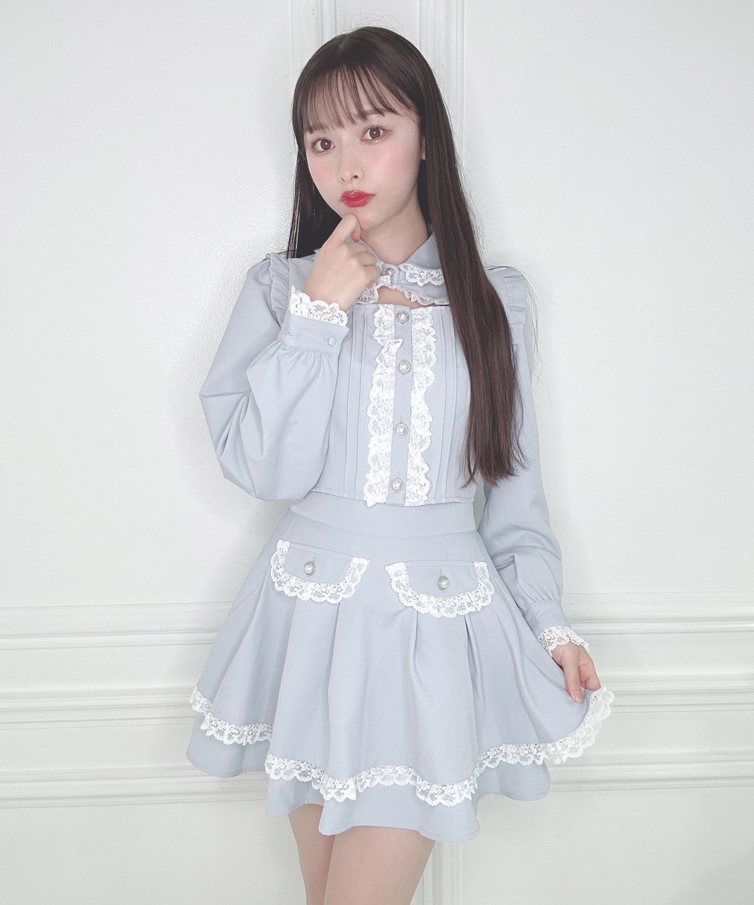 レースフリルセットアップ – BUNNY APARTMENT