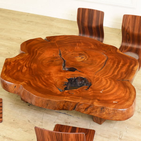 イズヤオンライン | 欅無垢材 一枚板 輪切り座卓