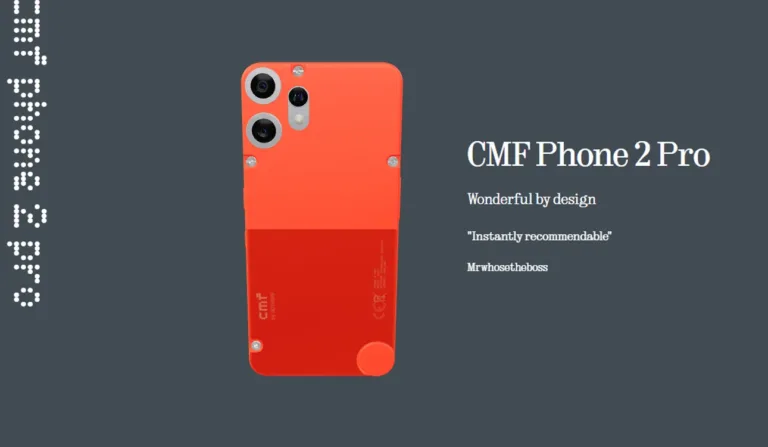 デザイン特化「CMF Phone 2 Pro」 – 前作からお値段据え置きでカメラも