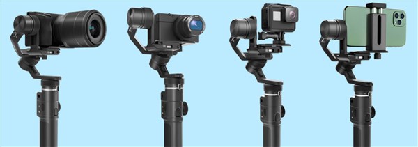 一眼/コンデジからスマホ/アクションカメラまで使える「FeiyuTech G6