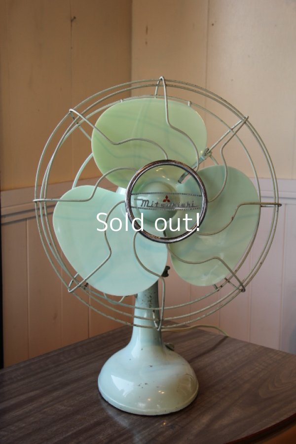 MITUBISHI,三菱レトロ扇風機,ビンテージ扇風機 - BURN-UPS!