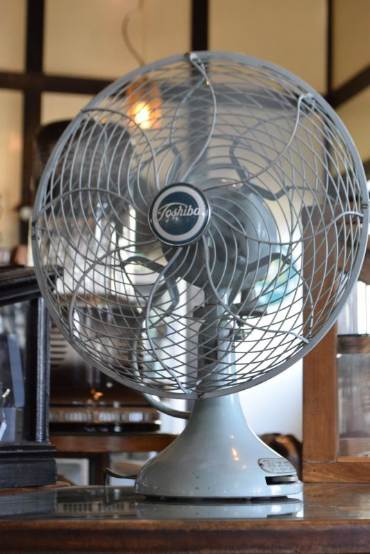 東芝 type ADF-308 ビンテージ扇風機 レトロファン - BURN-UPS!
