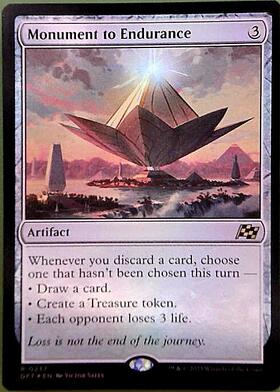 DFT)Monument to Endurance(0237)/忍耐の記念碑 | 神話レア・レア