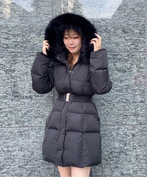 NOMAE（ノーマエ）の「ウエストマークロングダウン（ダウンジャケット