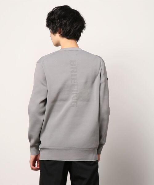 ZOZO CHAMPIONSHIP×BRIEFING】MENS WR CREW NECK KNIT ZOZO/メンズWR