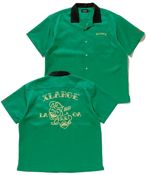 XLARGE（エクストララージ）の「TWO FACE OPEN COLLAR SHIRT（シャツ