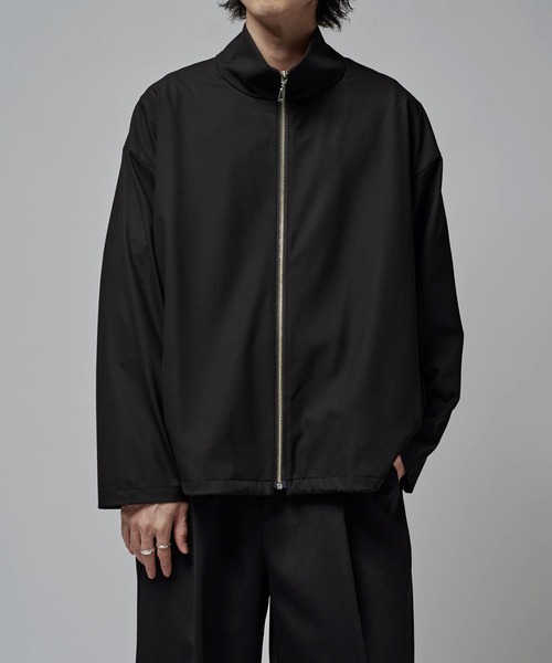 Lui's（ルイス）の「FINE ロングスリーブZIPシャツ（シャツ/ブラウス