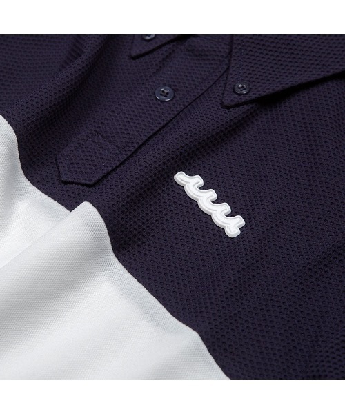 ストレッチメッシュ 切替ポロシャツ（ポロシャツ）｜muta marine golf