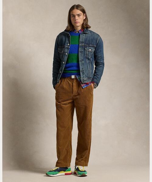 クラシック フィット プリーテッド コーデュロイ パンツ（その他パンツ