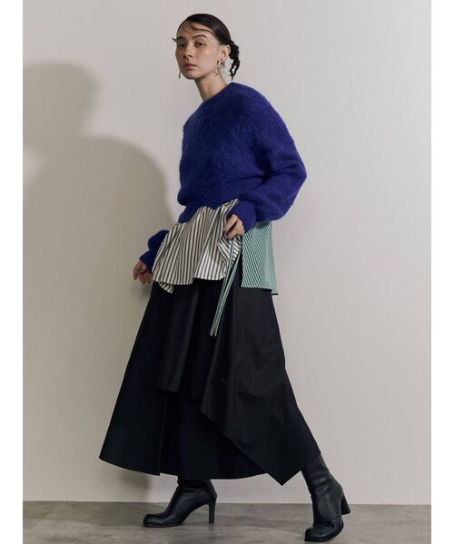 UN3D.（アンスリード）の「アシメレイヤードパンツ（その他パンツ