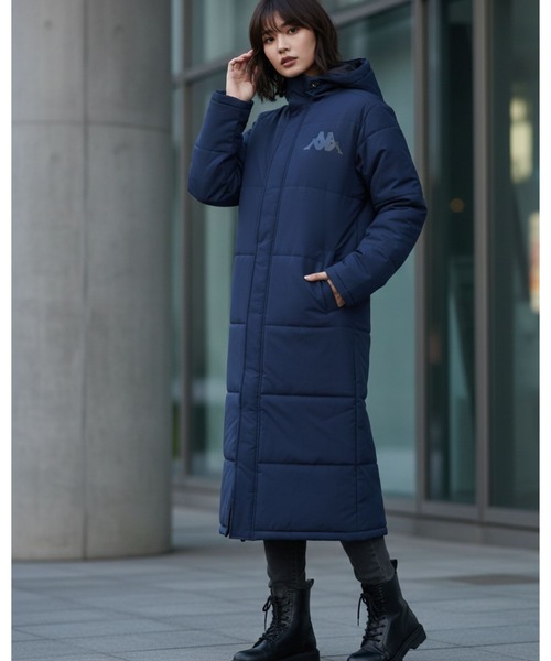 限定商品】中綿ベンチコート(ロング丈)（ダウンジャケット/コート