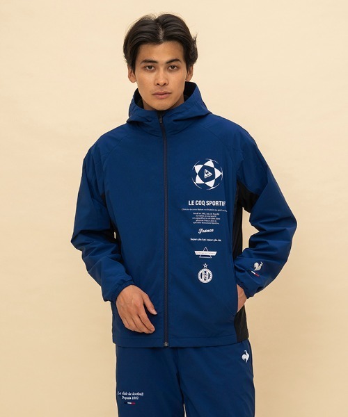 le coq sportif（ルコックスポルティフ）の「裏起毛ウィンドブレーカー