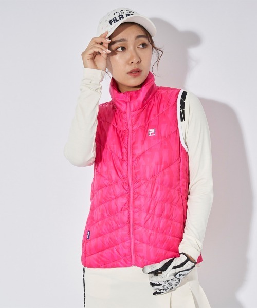 撥水ハイブリッドダウンベスト（ダウンベスト）｜FILA GOLF（フィラ