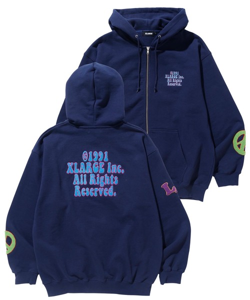XLARGE（エクストララージ）の「DAISY ZIP HOODED SWEAT（パーカー
