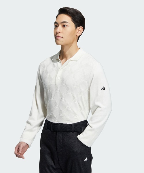 セール】アーガイル柄 セーター ポロ【adidas Golf/アディダスゴルフ