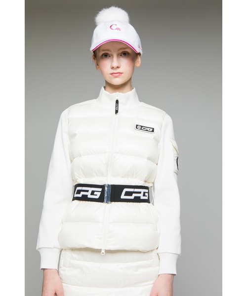 CPG GOLF（シーピージーゴルフ）の「スリーブニットダウンジャケット