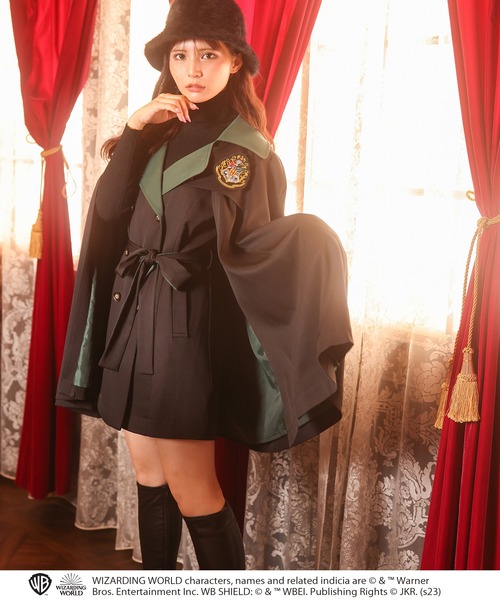 Harry Potter/ハリーポッター】ホグワーツワッペン付きケープ