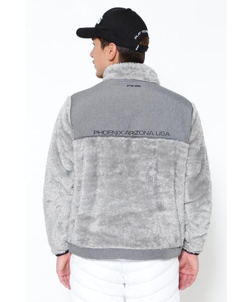 PING（ピン）の「【PING APPAREL】ボアフリースハーフジッププル