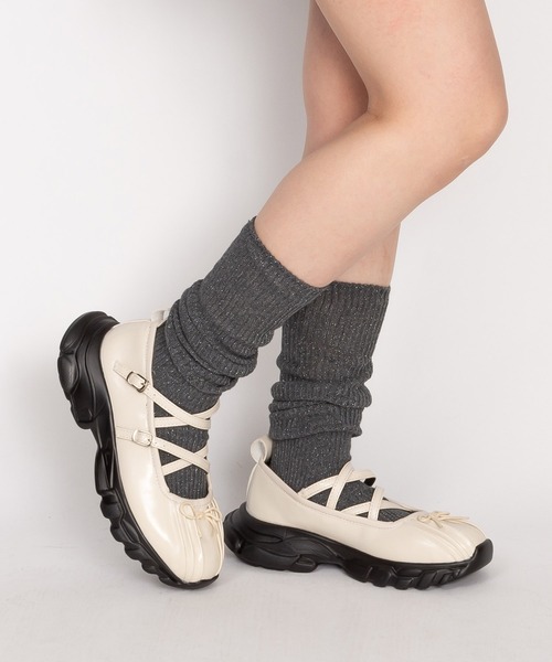 メリージェーン スニーカー / バレエシューズ（スニーカー）｜SVEC