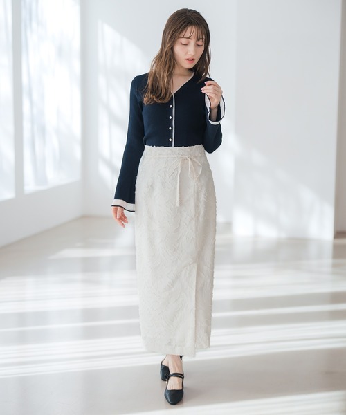 2026春夏新作 ジャガードタイトスカート（スカート）｜MISCH MASCH