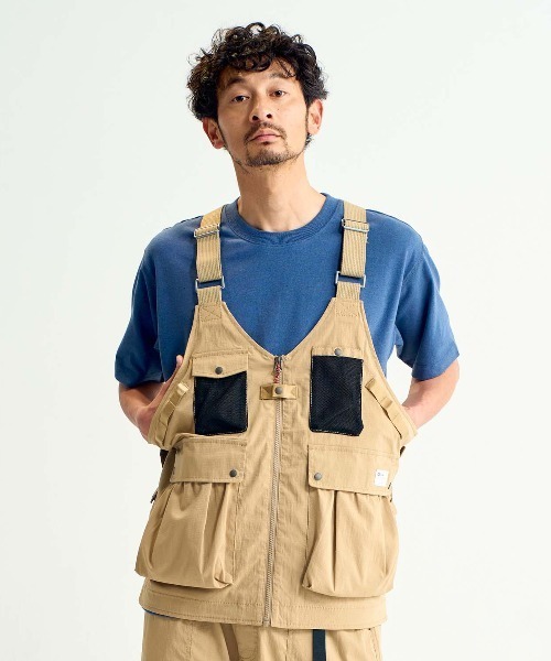 NANGA（ナンガ）の「TAKIBI RIPSTOP FIELD VEST/タキビリップストップ