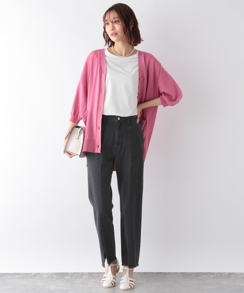 GLOBAL WORK（グローバルワーク）の「デニムセンタースリットパンツ