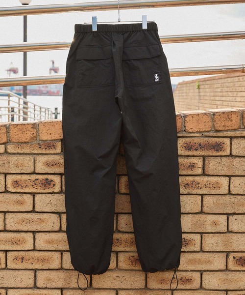 NBA/エヌビーエー 別注 チームロゴ刺繍 サイドライン ドロスト撥水