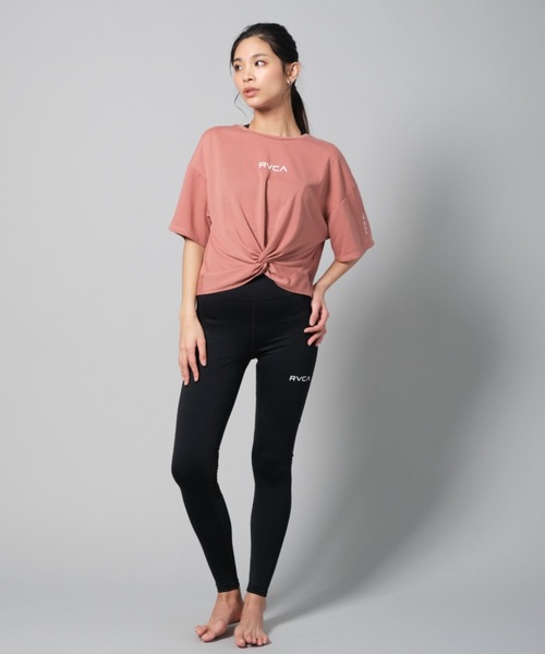 RVCA/ルーカ 水陸両用/ハイウエストフィットネスレギンス/セットアップ