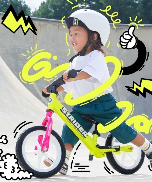 ムラサキスポーツ限定】キッズ バランスバイク STRIDER ストライダー