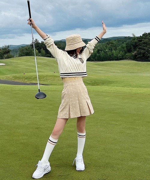EIMY GOLF（エイミーゴルフ）の「esエンブロイダリーチェックミニ