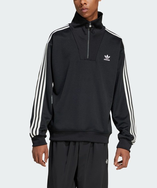 希少 adidas アディダス 00S ジャージ トラックトップ ハイネック 黒