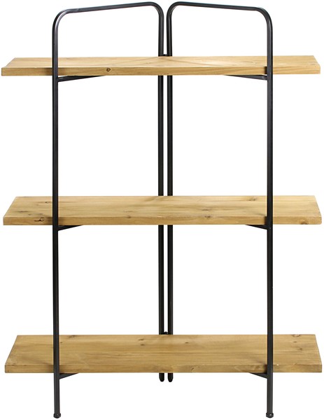 折りたたみ アイアン ラック 3段 2連 組立 簡単 アイアン ウッド 木