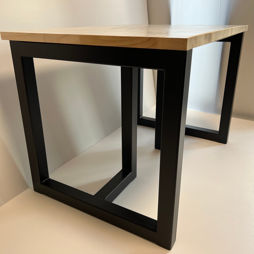 T型アイアン脚 【50角パイプ】仕様 ダイニングテーブル脚 ⭐︎オーダー