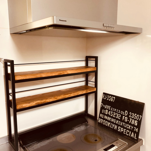 アイアンスパイスラック キッチンラック ハンドメイド その他調味料