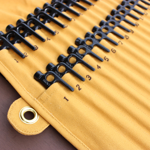 スノーピークのソリッドステークにもぴったり／本数一目瞭然☆帆布の