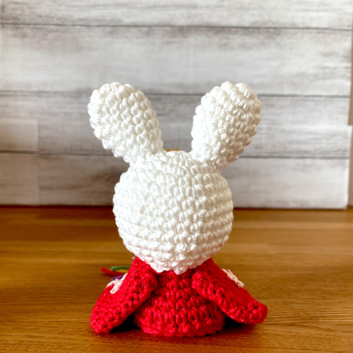 ひな人形【TYPE A】くま&うさぎひな人形セット【ぼんぼり付き