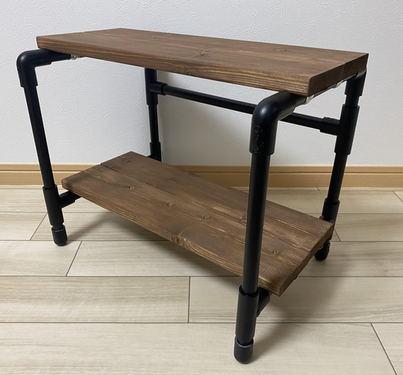 インダストリアルラック】パイプラック シューズラック アイアン風